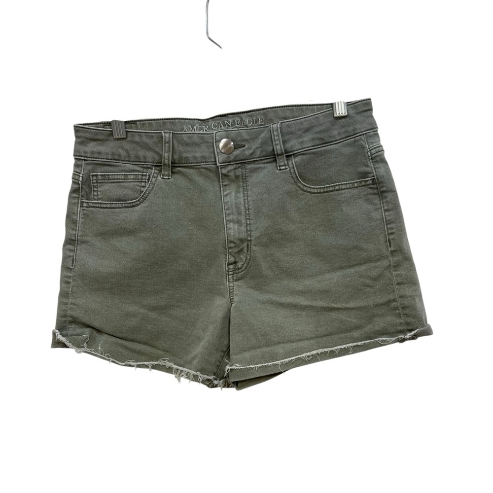 American Eagle Outfitters Olive Green Jean Shorts